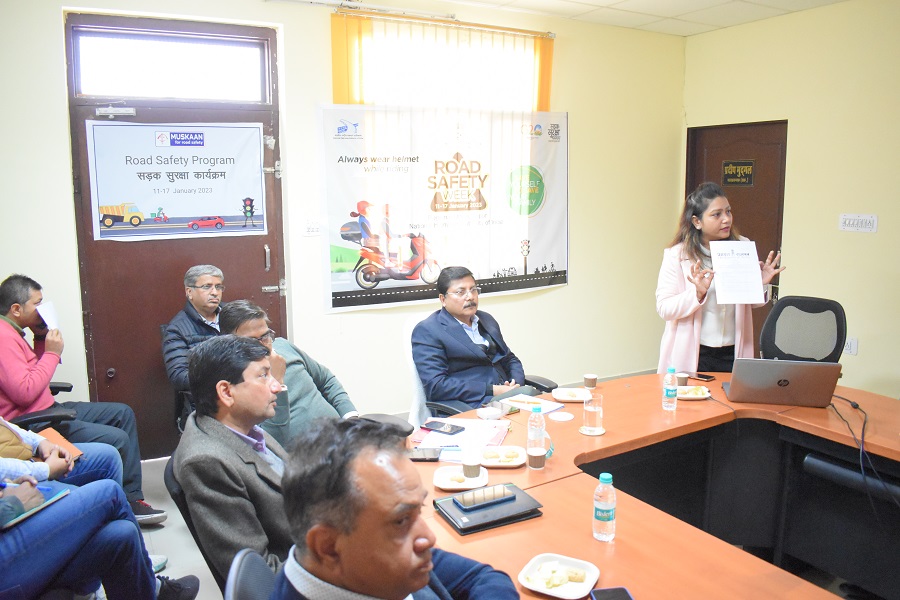 NHAI Engineers Workshop Road Safety Week